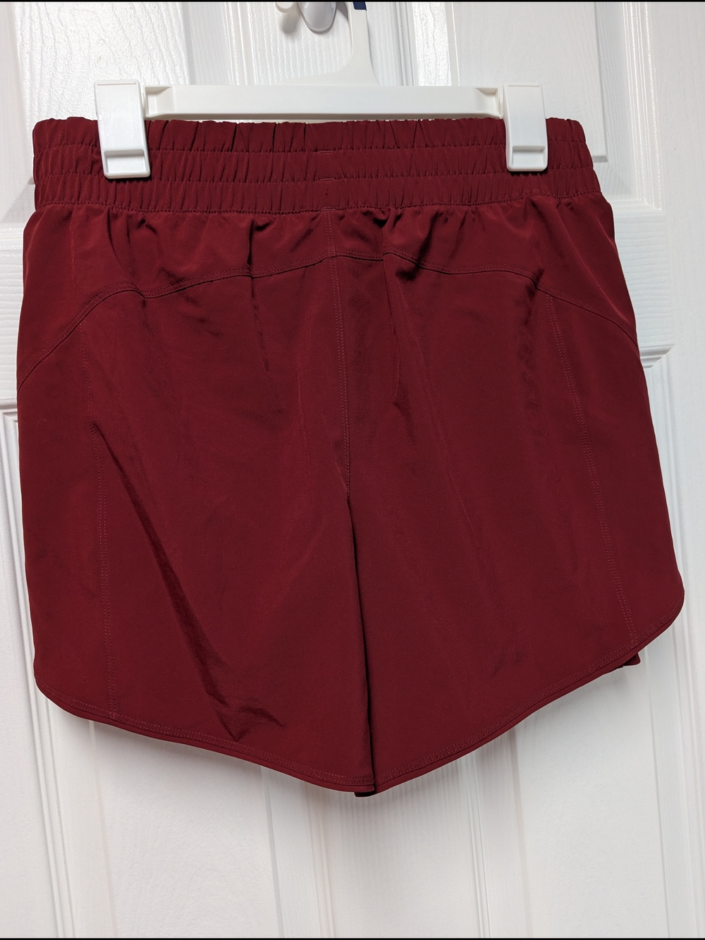 Avia Wine Athletic Shorts with Elastic Waist - Picture 3 of 6